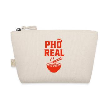 Pho Real – Lustiges Asia Food Design - Bio-Täschchen - Natur - Vorne