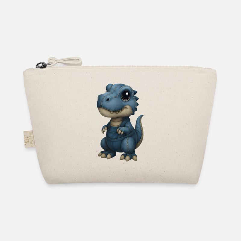 Patchwork Dino Flickenlook Organic Pouch