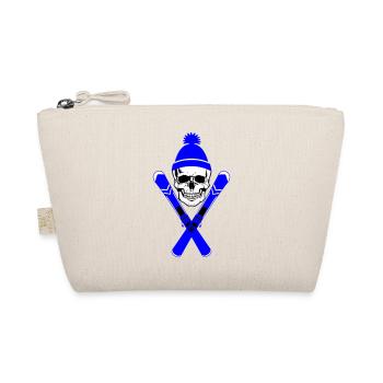 Tête de mort Skieur  - Trousse biologique - nature - Devant