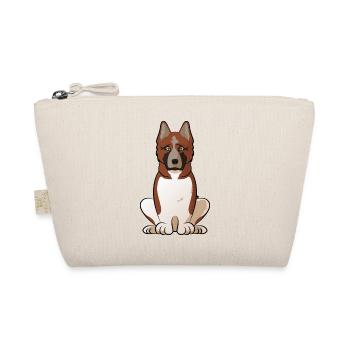 American Akita Dog Mom Dog Dad Shirt – Proud Akita - Trousse biologique - nature - Devant