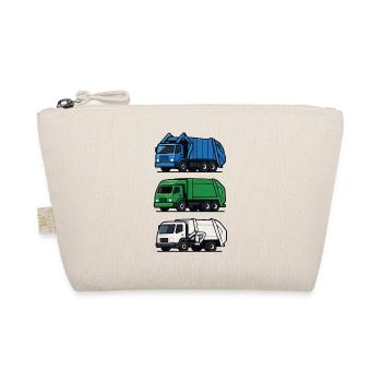 camion à ordures drôle jour d’ordures camion à ordures - Trousse biologique - nature - Devant