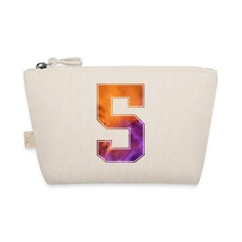 NO. 5 NUMBER 5 COLLEGE 5TH BIRTHDAY - Organic Pouch - nature - Front