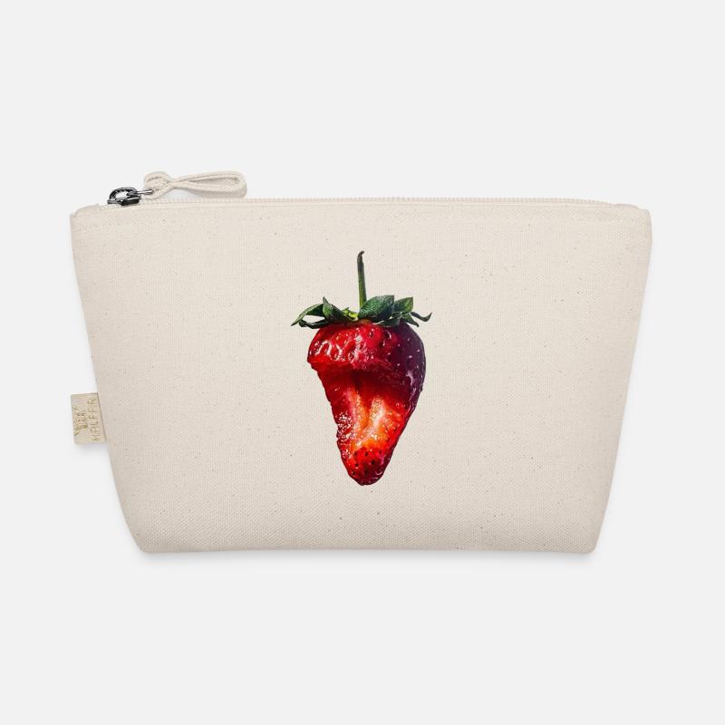 Strawberry Erdbeere Bio-Täschchen