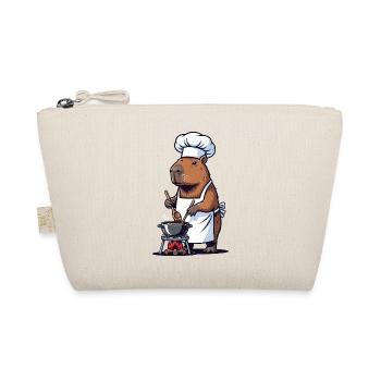 Chef Capybara Chef at the Pot - Organic Pouch - nature - Front