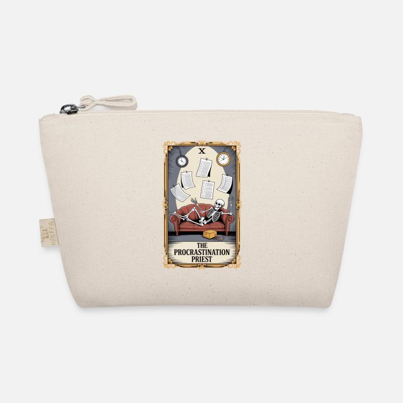 The Procrastination Priest Skeleton Procrastination Organic Pouch