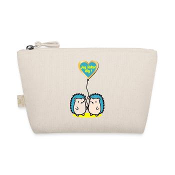 I love you - Organic Pouch - nature - Front