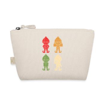 Santa Claus Christmas Elf Christmas - Organic Pouch - nature - Front