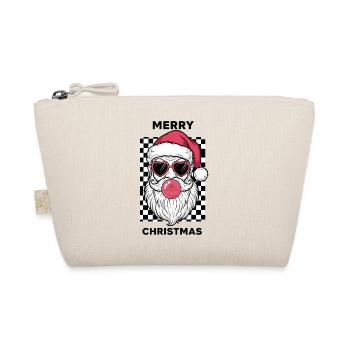 Merry Christmas - Bio-Täschchen - Natur - Vorne