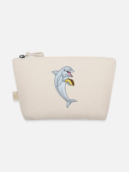 Dolphin Taco - Organic Pouch - nature - Front