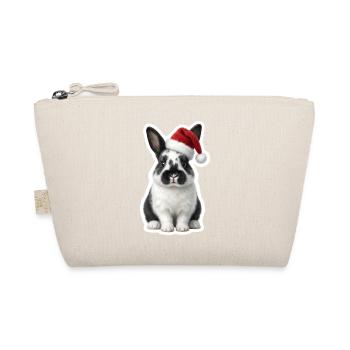 Rabbit Baby - Merry Christmas - Organic Pouch - nature - Front