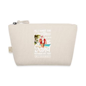 Mele Kalikimaka Hawaiian Christmas - Organic Pouch - nature - Front