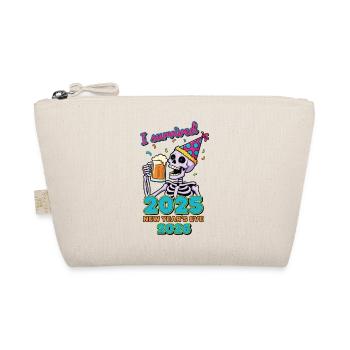 I Survived 2025 New Year's Eve 2026 Party - Organic Pouch - nature - Front