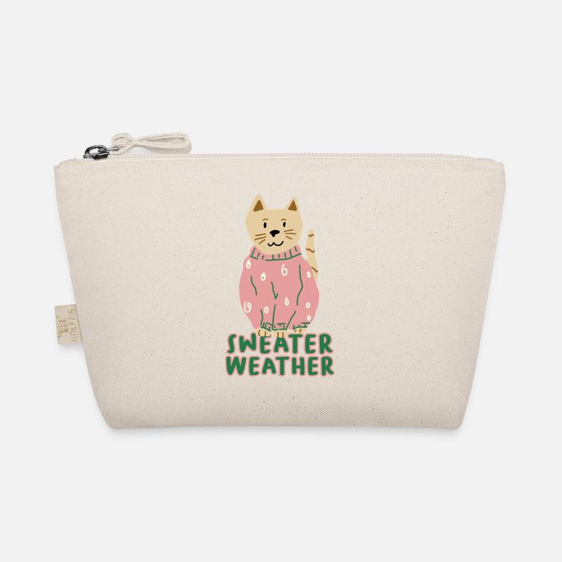 Chat en pull rose – Temps de pull Trousse biologique