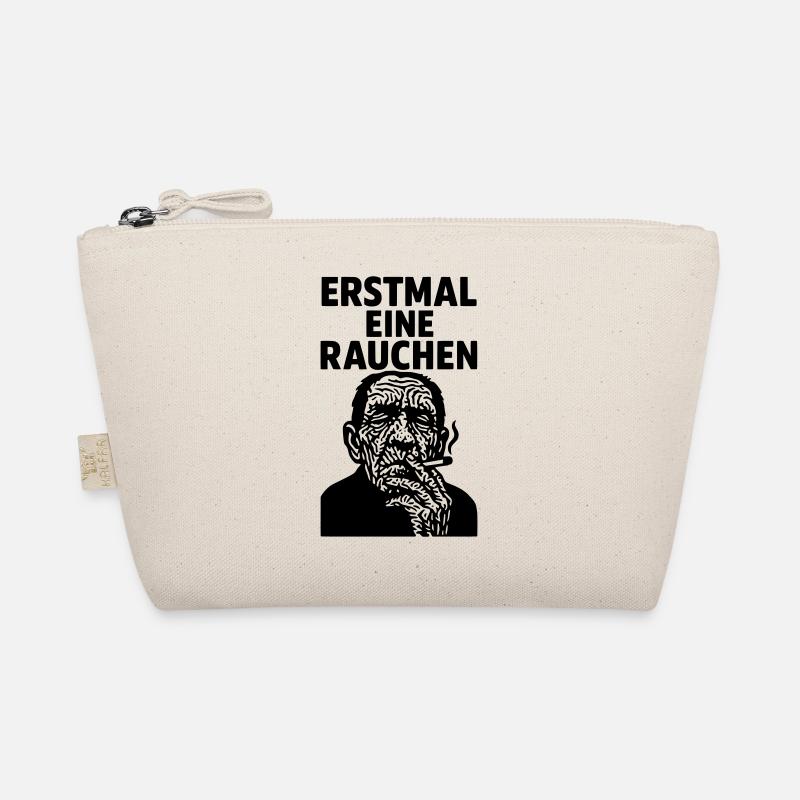 erstmal eine rauchen Bio-Täschchen