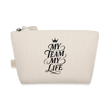 Mein Team Mein Leben - Bio-Täschchen - Natur - Vorne