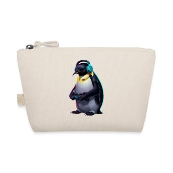 Penguin Games Animal Video Games Funny Penguin - Organic Pouch - nature - Front