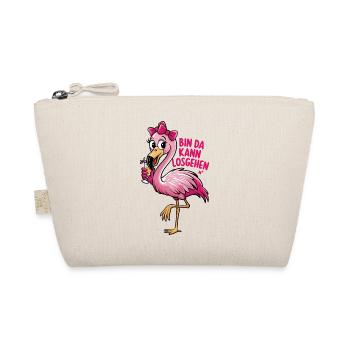 Party Flamingo en disant « je suis là, » - Trousse biologique - nature - Devant