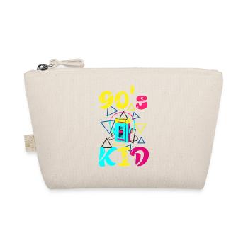 90s Kid Forever – retro t-shirt for fans of the 90s - Organic Pouch - nature - Front