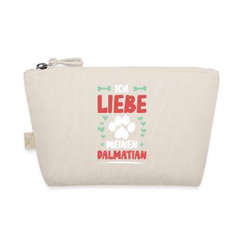 I love my Dalmatian - Organic Pouch - nature - Front