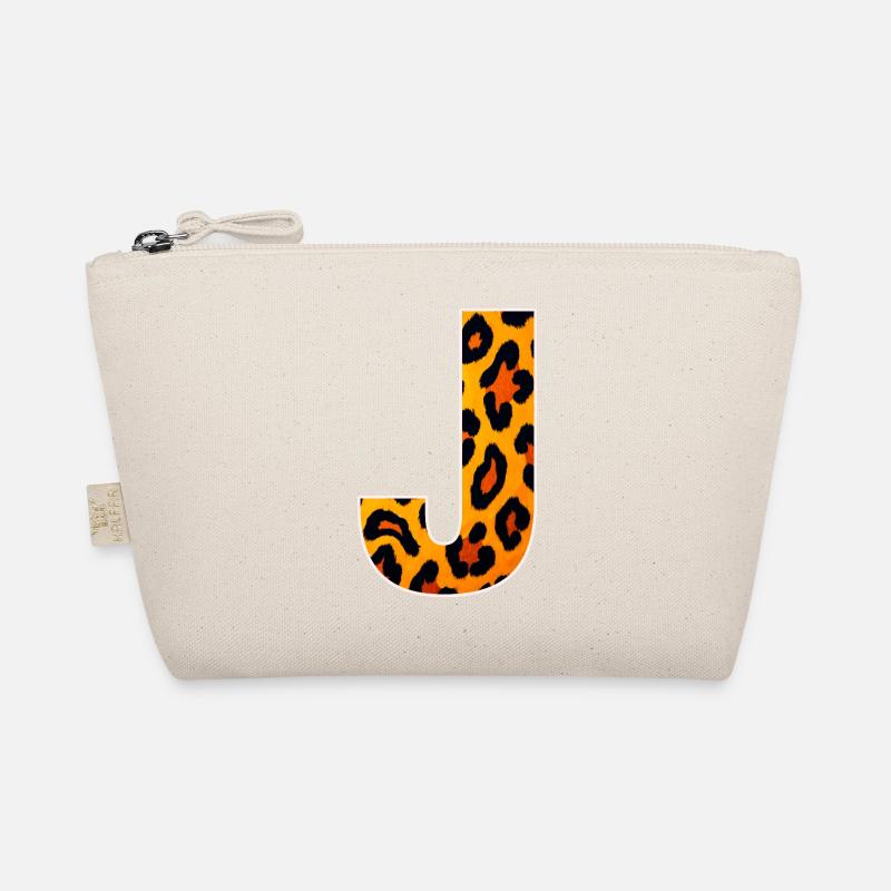 LeopardJ Buchstabe Bio-Täschchen