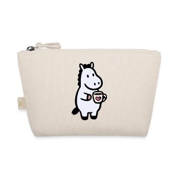 HerzHippo Coffee Companion - Organic Pouch - nature - Front