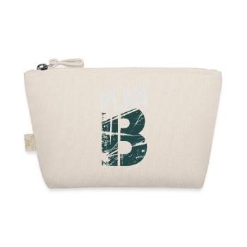 Grunge 13 Numeric Glyph - Organic Pouch - nature - Front