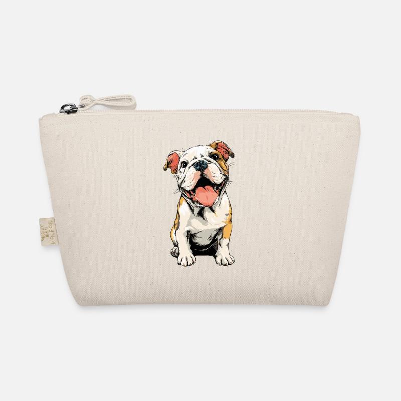 Illustration du chiot bouledogue anglais Trousse biologique