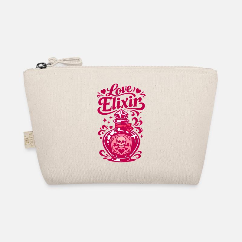 Love Elixir Heart Bottle | Valentine's Day Organic Pouch
