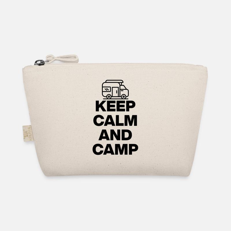 KEEP CALM AND CAMP! Bio-Täschchen