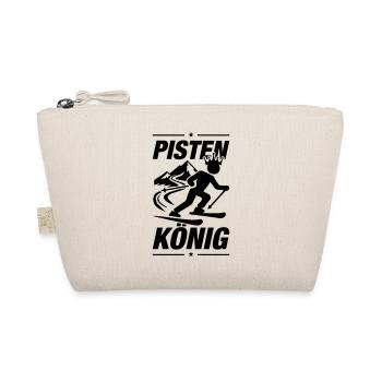 Slopes King Ski Funny - Organic Pouch - nature - Front