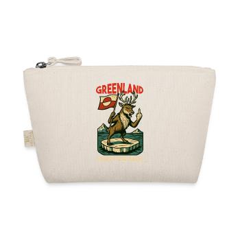 Greenland Is Not For Sale Caribou - Organic Pouch - nature - Front