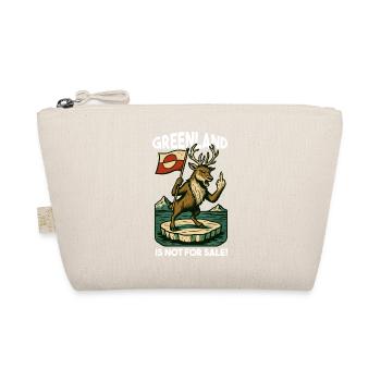 Greenland Is Not For Sale Reindeer Caribou - Organic Pouch - nature - Front