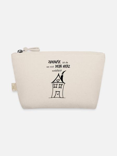 HERZensHÄUSCHEN - Das Original par heavenlygoods - Trousse biologique - nature - Devant