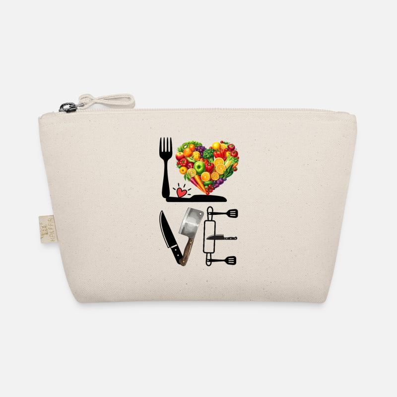 Fruit Heart: Kitchen Love in Farbe Bio-Täschchen