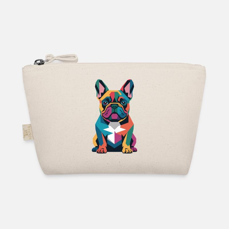 Bouledogue français pop art coloré Trousse biologique
