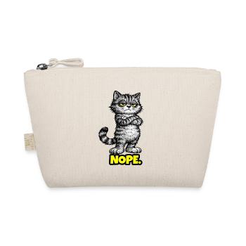 Nope. – Grumpy Katze (Chef Vibes) - Trousse biologique - nature - Devant