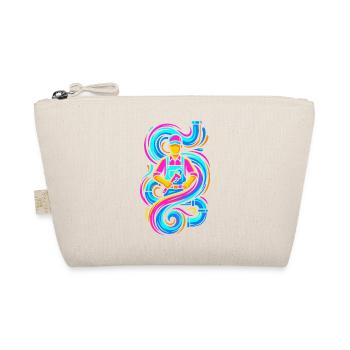 Plumber with wrench - Organic Pouch - nature - Front