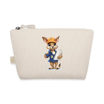 Hoppel Construction Worker Bunny - Organic Pouch - nature - Front