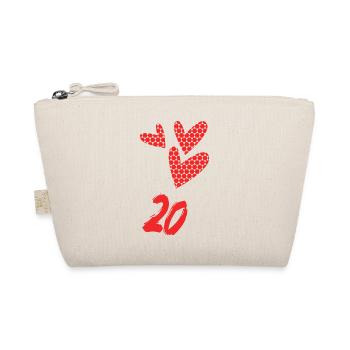 20. 20th ANNIVERSARY. 20 YEARS ANNIVERSARY. 20 YEARS. - Organic Pouch - nature - Front