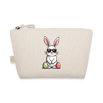 Cooler Osterhase - Bio-Täschchen - Natur - Vorne