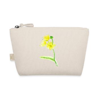 Gelbe Lindenblüte Illustration - Wasserfarben - Bio-Täschchen - Natur - Vorne