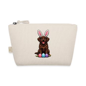 Labrador Retriever brun Labbi chocolat de Pâques - Trousse biologique - nature - Devant