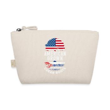Cuba Pride & Home - Cuba Flag Design - Organic Pouch - nature - Front