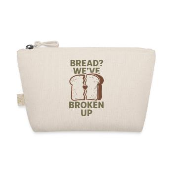 Brot? Schluss gemacht | Keto Humor Low Carb - Bio-Täschchen - Natur - Vorne