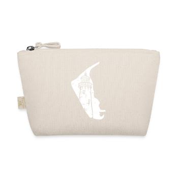 Amrum North Sea Lighthouse Silhouette Grunge - Organic Pouch - nature - Front