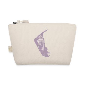Amrum North Sea Lighthouse Silhouette Grunge - Organic Pouch - nature - Front
