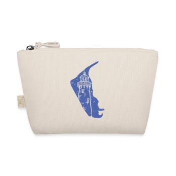 Amrum North Sea Lighthouse Silhouette Grunge - Organic Pouch - nature - Front