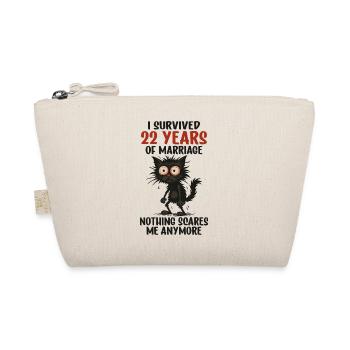 22 Cadeaux d’anniversaire de mariage Mari Mari Époux Femme - Trousse biologique - nature - Devant