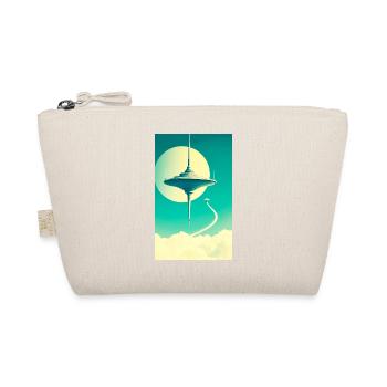 Cities Begin to Float Above the Clouds - Organic Pouch - nature - Front