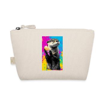 Otter - Bio-Täschchen - Natur - Vorne